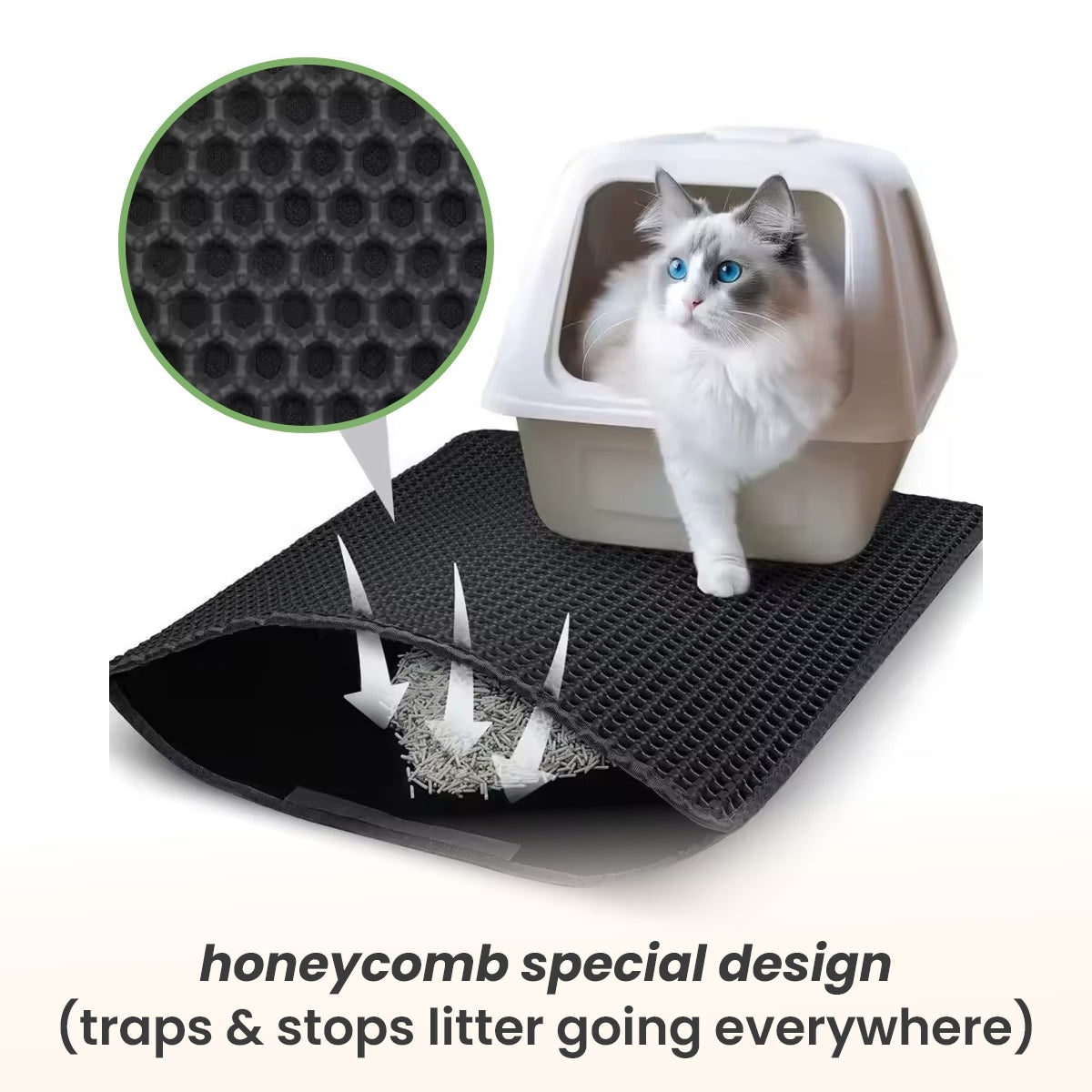 mess-free littler mat